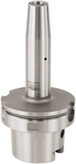 Lyndex - 0.9843" Hole Diam, HSK100A Taper Shank Shrink Fit Tool Holder & Adapter - 6.2992" Projection, 1.7323" Nose Diam, Through Coolant - Exact Industrial Supply