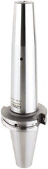 Lyndex - 3/4" Hole Diam, CAT40 Taper Shank Shrink Fit Tool Holder & Adapter - 5.12" Projection, 1.3" Nose Diam, Through Coolant - Exact Industrial Supply