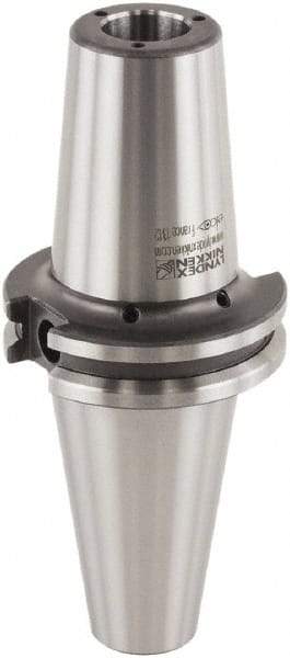 Lyndex - 3/8" Hole Diam, CAT40 Taper Shank Shrink Fit Tool Holder & Adapter - 3.15" Projection, 0.94" Nose Diam, Through Coolant - Exact Industrial Supply