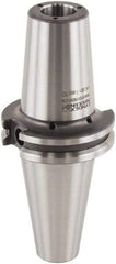 Lyndex - 0.3937" Hole Diam, CAT40 Taper Shank Shrink Fit Tool Holder & Adapter - 3.145" Projection, 0.9449" Nose Diam, Through Coolant - Exact Industrial Supply