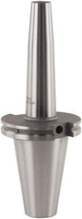 Lyndex - 1/2" Hole Diam, CAT50 Taper Shank Shrink Fit Tool Holder & Adapter - 6.3" Projection, 0.94" Nose Diam, Through Coolant - Exact Industrial Supply