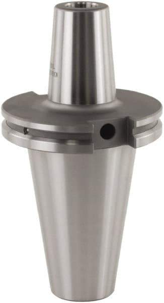 Lyndex - 1/4" Hole Diam, CAT50 Taper Shank Shrink Fit Tool Holder & Adapter - 3.15" Projection, 0.83" Nose Diam, Through Coolant - Exact Industrial Supply