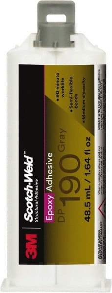 3M - 48.5 mL Cartridge Epoxy - 60 to 80 min Working Time - Eagle Tool & Supply