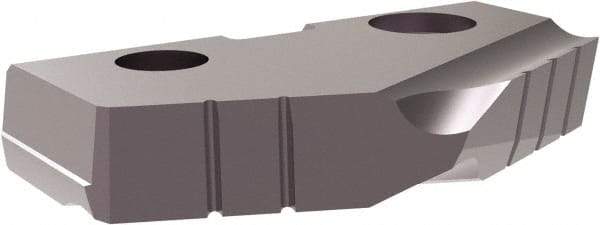Allied Machine and Engineering - 1-9/16" Diam x 1/4" Thick, Seat Code 3, 132° Included Angle Spade Drill Insert - TiAlN Coated, Cobalt, Grade Super Cobalt, Series T-A - Eagle Tool & Supply