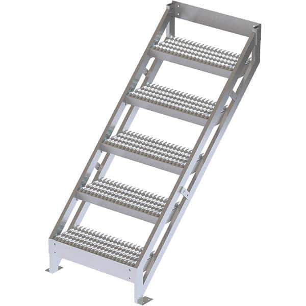 TRI-ARC - Rolling & Wall Mounted Ladders & Platforms Type: Ladder Style: Stair Unit - Eagle Tool & Supply