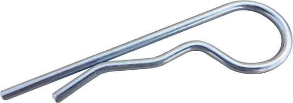 VizCon - 4" High x 4" Long x 2" Wide Barrier Keeper Pin - Galvanized Finish, Silver, Use with 45032-WWF-CP - Eagle Tool & Supply