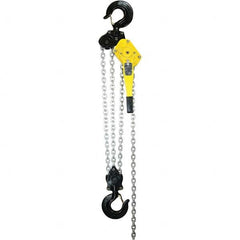 OZ Lifting Products - 18,000 Lb Capacity, 20' Lift Height, Chain Lever Hoist with Overload Protection - Eagle Tool & Supply
