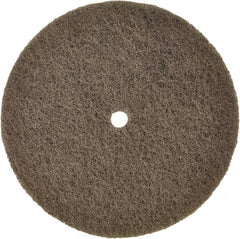 WALTER Surface Technologies - 6" Diam, 1/2" Face Width, 7/8" Center Hole, Fine Grade, Aluminum Oxide Deburring Wheel - Convolute, Medium Grade, 4,000 RPM - Eagle Tool & Supply