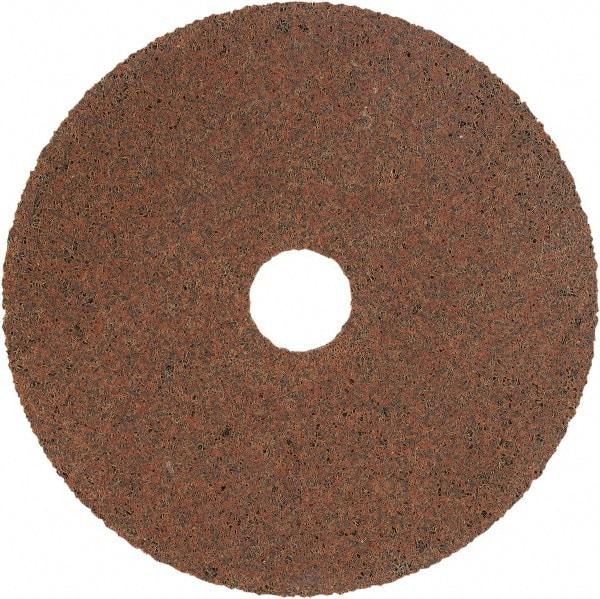 WALTER Surface Technologies - 6" Diam, 5/32" Face Width, 7/8" Center Hole, Coarse Grade, Zirconium Deburring Wheel - Unitized, Medium/Hard Grade, 8,000 RPM - Eagle Tool & Supply