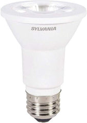 SYLVANIA - 6 Watt LED Flood/Spot Medium Screw Lamp - 3,000°K Color Temp, 425 Lumens, Shatter Resistant, PAR20, 25,000 hr Avg Life - Eagle Tool & Supply