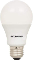 SYLVANIA - 14 Watt LED Residential/Office Medium Screw Lamp - 2,700°K Color Temp, 1,500 Lumens, Shatter Resistant, A19, 11,000 hr Avg Life - Eagle Tool & Supply