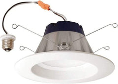 SYLVANIA - 7.3" Long x 4.85" Wide LED Downlight - 9 Watt, IC Rated, Recessed Housing - Eagle Tool & Supply