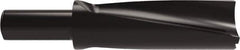 Allied Machine and Engineering - Series APX 83, Head Connection 00, 3xD, 2" Shank Diam, Drill Body - 12-5/16" Drill Body Length to Flange, W8303H Toolholder, 16" OAL, Through Coolant - Eagle Tool & Supply