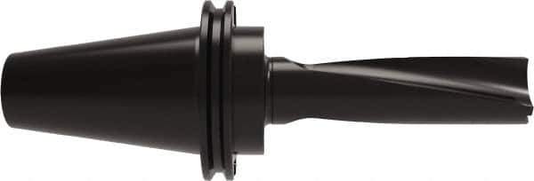 Allied Machine and Engineering - Series APX 38, Head Connection 00, 3xD, CAT50 Shank, Drill Body - 8-5/16" Drill Body Length to Flange, W3803H Toolholder, 12" OAL, Through Coolant - Eagle Tool & Supply