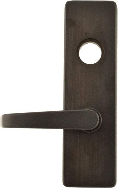 Stanley - Oil Rubbed Bronze Finish, Steel Lever Trim - Left Hand Reverse, For Exit Devices - Eagle Tool & Supply