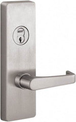 Stanley - Satin Stainless Steel Finish, Steel Lever Trim - Nonhanded, For Exit Devices - Eagle Tool & Supply