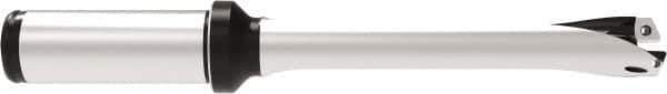 Allied Machine and Engineering - Series 16, 16 to 16.99mm Diam, 3/4" Diam Straight Shank with Flange, Straight Flute Spade Drill - 2-1/67" Max Depth, 5-11/32" OAL, Standard Length, Through Coolant - Eagle Tool & Supply