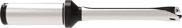 Allied Machine and Engineering - Series 13, 13 to 13.99mm Diam, 3/4" Diam Straight Shank with Flange, Straight Flute Spade Drill - 2-49/64" Max Depth, 5-15/16" OAL, Standard Length, Through Coolant - Eagle Tool & Supply