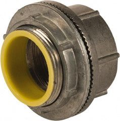 Hubbell-Raco - 3-1/2" Trade, Die Cast Zinc Threaded Rigid/Intermediate (IMC) Conduit Hub - Insulated - Eagle Tool & Supply