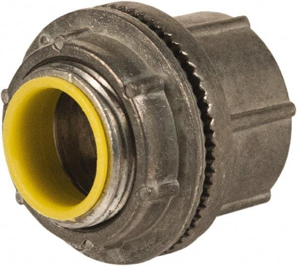 Hubbell-Raco - 1-1/4" Trade, Die Cast Zinc Threaded Rigid/Intermediate (IMC) Conduit Hub - Insulated - Eagle Tool & Supply