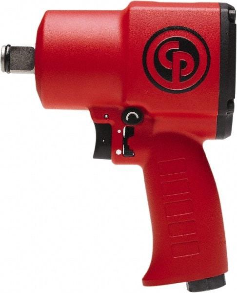 Chicago Pneumatic - 3/4" Drive, 4,850 RPM, 1,050 Ft/Lb Torque Impact Wrench - Pistol Grip Handle, 960 IPM, 34.75 CFM, 90 psi, 3/8" NPT Inlet - Eagle Tool & Supply