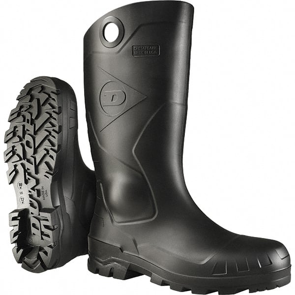 Dunlop Protective Footwear - Men's Size 10 Standard Width Steel Work Boot - Eagle Tool & Supply