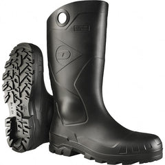 Dunlop Protective Footwear - Men's Size 10 Standard Width Steel Work Boot - Eagle Tool & Supply