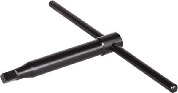 Samchully - 12" Chuck Diam Compatibility, Lathe Chuck T-Wrench - Compatible with SL-12 Chucks, 0.5512" Actual Key Square Size - Eagle Tool & Supply