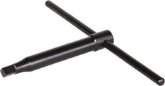 Samchully - 9" Chuck Diam Compatibility, Lathe Chuck T-Wrench - Compatible with SC-230 Chucks, 0.472" Actual Key Square Size - Eagle Tool & Supply
