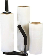 Made in USA - 12" x 1,500' 70 Gauge Clear Blown Hand Stretch Film - Eagle Tool & Supply
