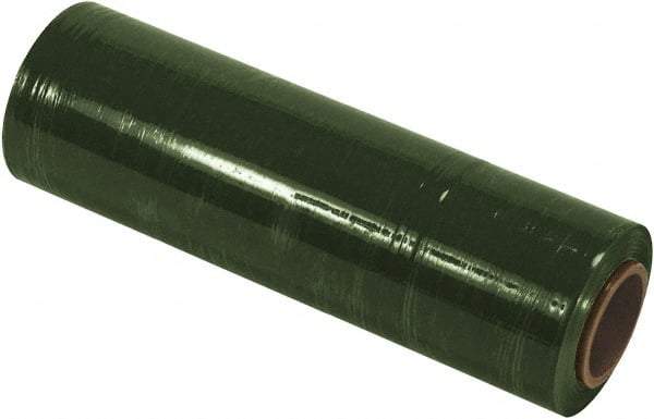 Made in USA - 18" x 1,500' 80 Gauge Green Cast Hand Stretch Film - Eagle Tool & Supply