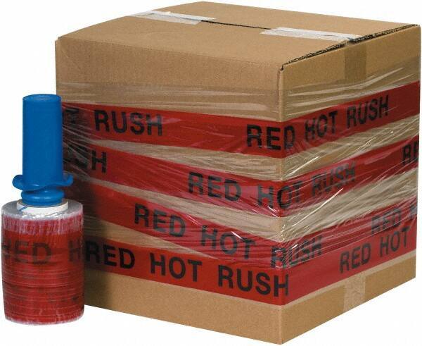 GoodWrappers - 5" x 500' 80 Gauge Red/Black Identi-Wrap - Eagle Tool & Supply