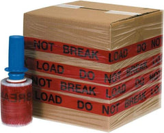 GoodWrappers - 5" x 500' 80 Gauge Red/Black Identi-Wrap - Eagle Tool & Supply
