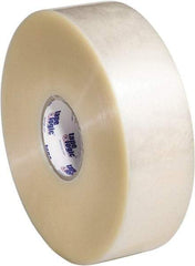 Tape Logic - 3" x 1,000 Yd Clear Hot Melt Adhesive Packaging Tape - Polypropylene Film Backing, 1.9 mil Thick, 22 Lb Tensile Strength - Eagle Tool & Supply