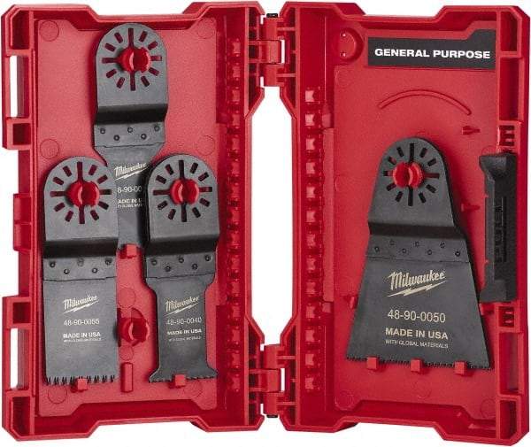 Milwaukee Tool - Rotary Blade Set - Use with Milwaukee Multi-Tool - Eagle Tool & Supply