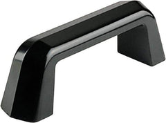 Electro Hardware - 4.29" Between Centers M6 Hole, Duroplast External Pull Handle - 0.79" Handle Width, 1.69" Handle Height, 5.12" OAL, Plastic Finish - Eagle Tool & Supply
