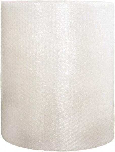 Made in USA - 250' Long x 48" Wide x 1/2" Thick, Bubble Roll - Clear - Eagle Tool & Supply