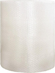 Made in USA - 250' Long x 48" Wide x 1/2" Thick, Bubble Roll - Clear - Eagle Tool & Supply