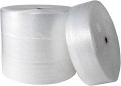 Made in USA - 250' Long x 16" Wide x 1/2" Thick, Bubble Roll - Clear - Eagle Tool & Supply