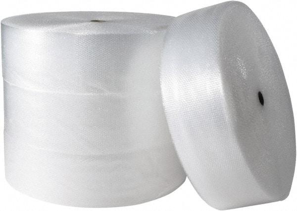 Made in USA - 250' Long x 12" Wide x 1/2" Thick, Bubble Roll - Clear - Eagle Tool & Supply