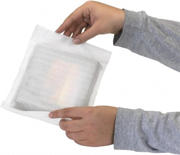 Made in USA - 625' Long x 12" Wide x 1/16" Thick, Polyethylene Foam - White - Eagle Tool & Supply