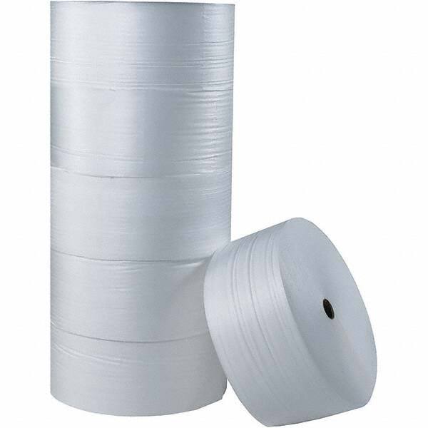 Made in USA - 1,250' Long x 6" Wide x 1/16" Thick, Foam Roll - White - Eagle Tool & Supply
