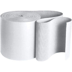 Made in USA - 250' Long x 48" Wide, Singleface Roll - White - Eagle Tool & Supply