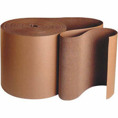 Made in USA - 250' Long x 36" Wide, Singleface Roll - Kraft - Eagle Tool & Supply