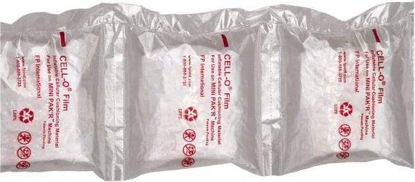 Made in USA - 8" Wide, Air Pillows - Clear - Eagle Tool & Supply