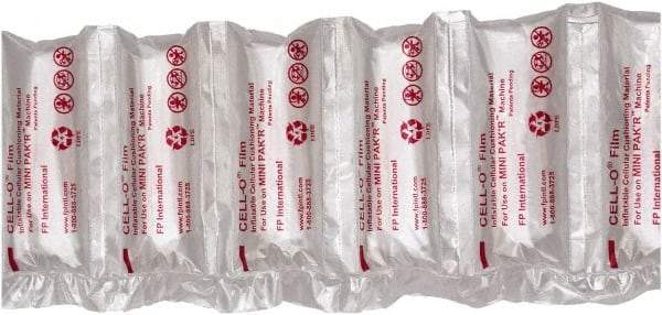Made in USA - 4" Wide, Air Pillows - Clear - Eagle Tool & Supply