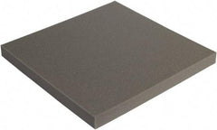 Made in USA - 24" Wide x 2" Thick, Foam Sheets - Charcoal - Eagle Tool & Supply