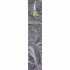 Made in USA - 26" Long x 10" Wide, 3.1 mil Thick, Open Top Static Shield Bag - Transparent, Metal-In, Standard Grade - Eagle Tool & Supply