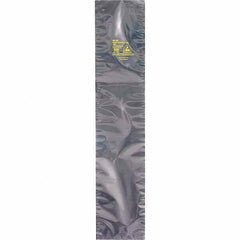 Made in USA - 24" Long x 10" Wide, 3.1 mil Thick, Open Top Static Shield Bag - Transparent, Metal-In, Standard Grade - Eagle Tool & Supply