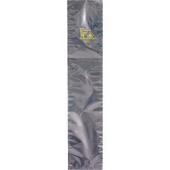 Made in USA - 20" Long x 12" Wide, 3.1 mil Thick, Open Top Static Shield Bag - Transparent, Metal-In, Standard Grade - Eagle Tool & Supply